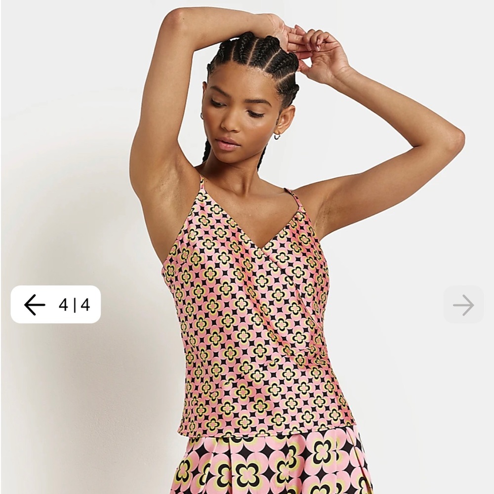 River Island Satin Cami NWT